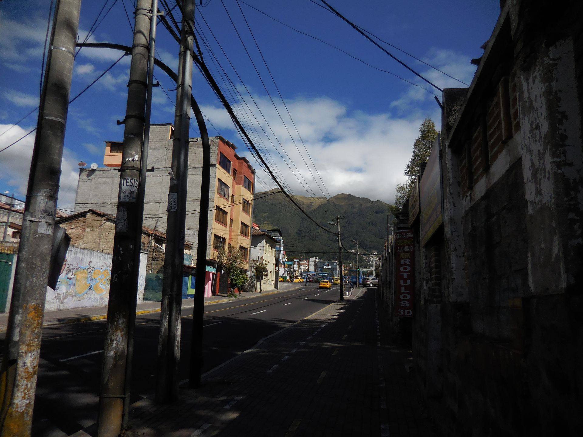 Quitos wunderschönen Berge